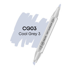 Маркер двухсторонний 99IDEAS Cool Gray 3 CG03 холодний сірий (811509)