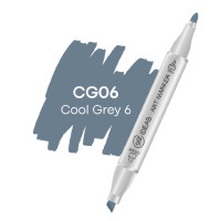 Маркер двухсторонний 99IDEAS Cool Gray 6 CG06 холодний сірий (811512)