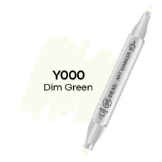 Маркер двухсторонний 99IDEAS Dim Green Y000 зеленый (811529)