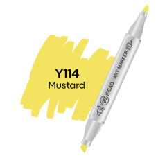 Маркер двухсторонний 99IDEAS Mustard Y114 желтый (811532)