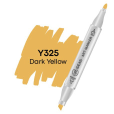 Маркер двухсторонний 99IDEAS Dark Yellow Y325 желтый (811538)