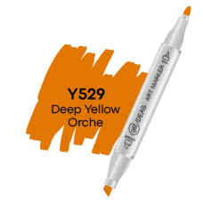 Маркер двухсторонний 99IDEAS Deep Yellow Orche Y529 оранжевый (811543)