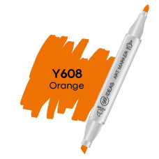 Маркер двухсторонний 99IDEAS Orange Y608 оранжевый (811547)