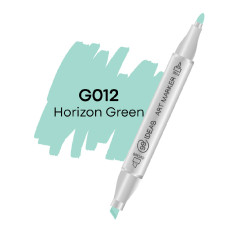 Маркер двухсторонний 99IDEAS Horizon Green G012 зеленый (811574)