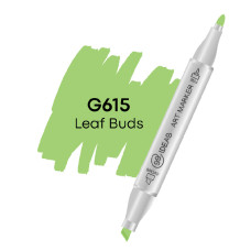 Маркер двухсторонний 99IDEAS Leaf Buds G615 почки листьев (811587)