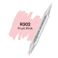 Маркер двухсторонний 99IDEAS Fruit Pink R302 розовый (811597)