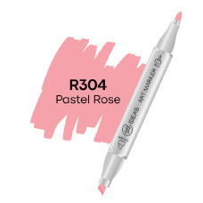 Маркер двухсторонний 99IDEAS Pastel Rose R304 пастельная роза (811598)