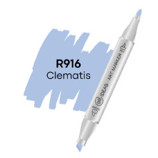 Маркер двухсторонний 99IDEAS Clematis R916 клематис (811612)