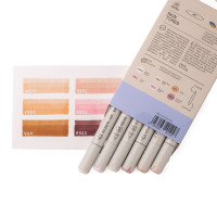 Набір маркерів 99IDEAS 6 шт Skin Tones (811630)