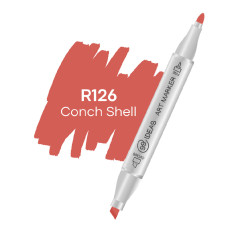 Маркер двухсторонний 99IDEAS Conch Shell R126 ракушка (811660)