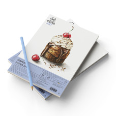 Альбом-склейка для маркерів А4 "Marker Pad" 30 арк 99IDEA9 (845067)