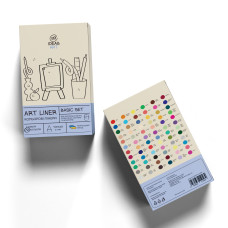 Набор цветных линеров 99IDEAS 72 шт Basic set (854500)
