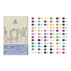 Набор цветных линеров 99IDEAS 72 шт Basic set (854500)