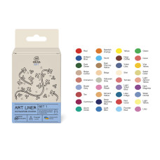 Набір кольорових лінерів 99IDEAS 36 шт set 1 (854505)