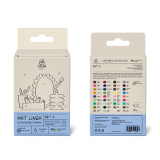 Набір кольорових лінерів 99IDEAS 36 шт set 2 (854507)