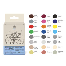 Набір кольорових лінерів 99IDEAS 24 шт Basic set (854508)