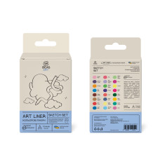 Набір кольорових лінерів 99IDEAS 24 шт Sketch set (854511)