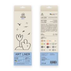 Набір кольорових лінерів 99IDEAS 12 шт Natural colors (854515)