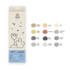 Набір кольорових лінерів 99IDEAS 12 шт Natural colors (854515)
