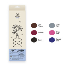 Набір кольорових лінерів 99IDEAS 6 шт For all (854524)