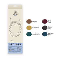 Набір кольорових лінерів 99IDEAS 6 шт Vintage set (854534)