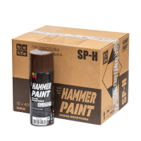 Универсальная акриловая эмаль Belife Hammer Paint коричнева (1603)