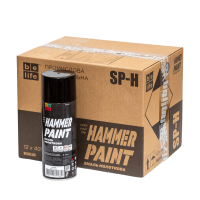Универсальная акриловая эмаль Belife Hammer Paint черный (1604)