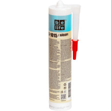 Универсальный силиконовый герметик бежевый BeLife RAL 1015 (SU-1015), 310 мл