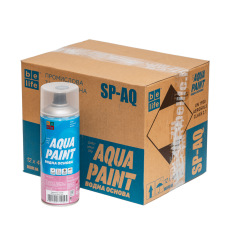 Краска на водной основе Belife Aqua Paint средне-серая шелковисто матовая (А22)