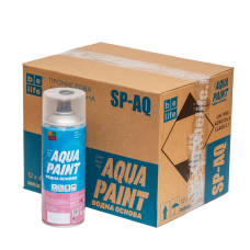 Краска на водной основе Belife Aqua Paint черная полуматовая (А39)