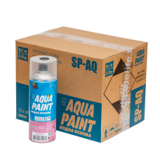 Краска на водной основе Belife Aqua Paint черная матовая (А4)