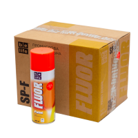 Универсальная аэрозольная эмаль Belife Fluor Paint красная (1001)