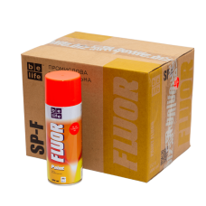 Универсальная аэрозольная эмаль Belife Fluor Paint красная (1001)