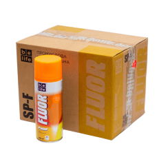 Универсальная аэрозольная эмаль Belife Fluor Paint оранжевая (1006)