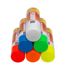 Универсальная аэрозольная эмаль Belife Fluor Paint белая (1010)