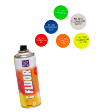 Универсальная аэрозольная эмаль Belife Fluor Paint белая (1010)