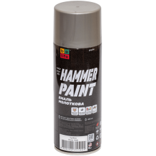 Универсальная акриловая эмаль Belife Hammer Paint серебро (1600)