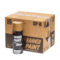 Универсальная акриловая эмаль Belife Hammer Paint золото (1619)