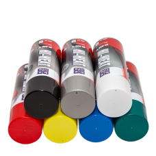 Универсальная акриловая аэрозольная эмаль Belife Hi-Heart белая 205°C (1140)