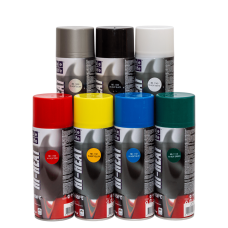 Универсальная акриловая аэрозольная эмаль Belife Hi-Heart белая 205°C (1140)