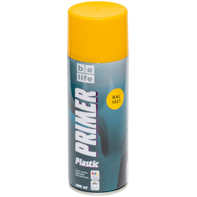 Акриловая краска-грунт для пластика Belife Primer Plastic желтый (RAL 1021)