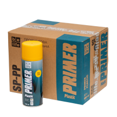 Акриловая краска-грунт для пластика Belife Primer Plastic желтый (RAL 1021)