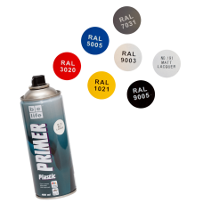 Акриловая краска-грунт для пластика Belife Primer Plastic белый (RAL 9003)