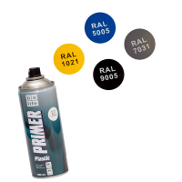 Акриловая краска-грунт для пластика Belife Primer Plastic серый матовый (RAL 7031M)