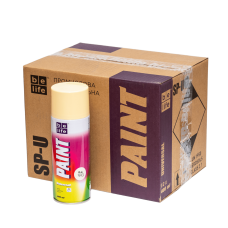 Универсальная акриловая аэрозольная эмаль Belife слоновая кость (RAL 1014)