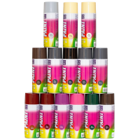 Универсальная акриловая аэрозольная эмаль BeLife шоколадный (RAL 8017)