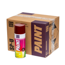 Универсальная акриловая аэрозольная эмаль BeLife винно красный (RAL 3005)
