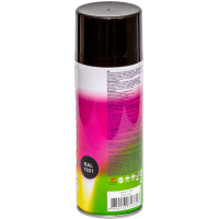 Универсальная акриловая аэрозольная эмаль Belife черно-серый матовый (RAL 7021M)