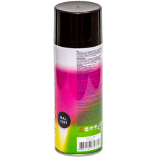 Универсальная акриловая аэрозольная эмаль Belife черно-серый матовый (RAL 7021M)