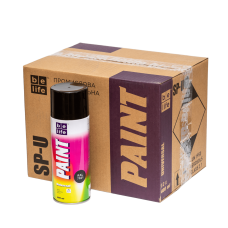 Универсальная акриловая аэрозольная эмаль Belife черно-серый матовый (RAL 7021M)